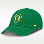 Oregon Natural Club Men's Nike College Adjustable Hat