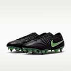 Chaussure de foot basse à crampons pour terrain gras Nike Tiempo Maestro Elite
