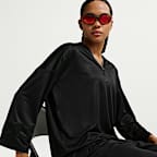 Túnica de tela de punto oversized para mujer Nike Sportswear