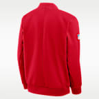Kansas City Chiefs Sideline Men's Nike NFL Full-Zip Bomber Jacket