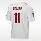 Jersey Game para niños talla grande Jalon Walker Atlanta Falcons