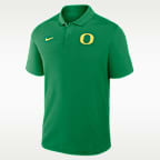 Polo universitaria Nike Dri-FIT para hombre Oregon Victory