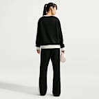 Pantalones deportivos de tiro medio para mujer Nike Studio Fleece Lightweight "French Terry"