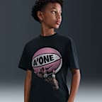 Playera de básquetbol Nike para niños talla grande A'ja Wilson Rings "So Win"