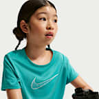 ナイキ ワン ジュニア (ガールズ) Dri-FIT ショートスリーブ トレーニングトップ