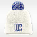 Gorro con dobladillo universitario Nike para hombre Kentucky Peak