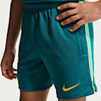 Fotbollsshorts Brasilien Academy Pro Nike Dri-FIT för ungdom
