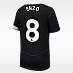 Jersey de fútbol Nike Dri-FIT del Chelsea alternativo 2025/26 Stadium Enzo Fernández para niños talla grande
