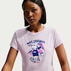 Playera slim mod-cropped para mujer Nike Sportswear Chill Knit