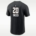 Playera Nike de la WNBA para hombre Sabrina Ionescu New York Liberty