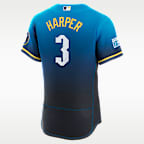 Bryce Harper Philadelphia Phillies City Connect Men's Nike MLB Authentic Jersey