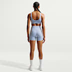 Nike One sykkelshorts med høyt liv til dame (13 cm)