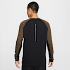 Nike Stride Men's Dri-FIT Waffle Crew-Neck Running Top