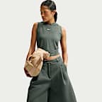 Nike Pre-Game Fleece Women's Oversized Mid-Rise Shorts