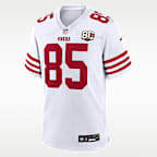 George Kittle San Francisco 49ers 80th Anniversary Men's Nike NFL Game Jersey