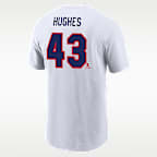 Quinn Hughes Men's Nike Short-Sleeve T-Shirt