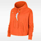 Sudadera con gorro sin cierre Nike de la WNBA cropped para mujer Team 13 Courtside