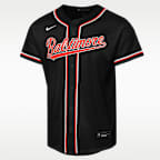 Jersey de moda Replica Nike de la MLB para niños talla grande Jackson Holliday Orioles de Baltimore