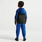 Conjunto de 2 piezas de sudadera de cierre completo Tech Fleece para niños talla pequeña Nike Sportswear