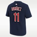 JosÈ RamÌrez Cleveland Guardians Big Kid's Nike MLB T-Shirt