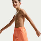 Shorts de playa o alberca con forro de ropa interior de 15 cm para niño talla grande Nike Swim Breaker Essential