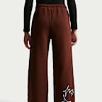 Nike Sportswear Studio Big Kids' (Girls') Open-Hem Pants