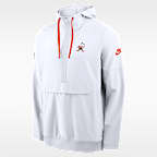 Cleveland Browns Alt Anorak Men's Nike NFL 1/2-Zip Hooded Jacket