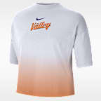 Phoenix Suns Courtside City Edition Premium Women's Nike NBA Boxy T-Shirt