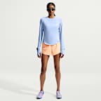 Playera de correr de manga larga de cuello redondo Dri-FIT UV para mujer Nike Swift