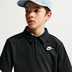 Nike Sportswear Club Big Kids' Knit Short-Sleeve Polo