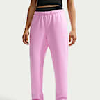 Nike Studio Fleece Sport Women's Dri-FIT Mid-Rise Pants