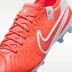 Nike Tiempo Legend 10 Elite Artificial-Grass Low-Top Soccer Cleats