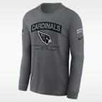 Arizona Cardinals Salute to Service Men's Nike NFL Long-Sleeve T-Shirt