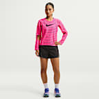 Nike Radical AirFlow After Dark Tour Women's Aero-FIT Long-Sleeve Cropped Running Top