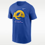 Playera Nike de la NFL para hombre Los Angeles Rams Essential