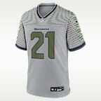 Jersey Nike de la NFL Game para hombre Devon Witherspoon Seattle Seahawks Rivalries Collection