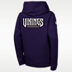 Minnesota Vikings Rivalries Collection Sideline Club Big Kids' Nike NFL Pullover Hoodie
