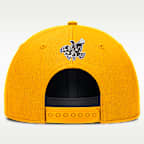 Gorra universitaria Nike Dri-FIT con estructura A-Frame ajustable para hombre Iowa Legacy Letter & Location Rise