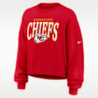 Kansas City Chiefs Rewind Phoenix Women's Nike NFL Oversized Pullover Crew