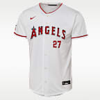 Mike Trout Los Angeles Angels Big Kid's Nike MLB Stadium Jersey