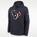 Houston Texans Sideline Club Big Kids' Nike NFL Pullover Hoodie