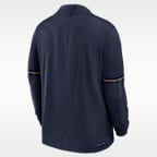 West Virginia Sideline Men's Nike Dri-FIT College 1/2-Zip Top