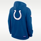 Indianapolis Colts Utility Player Sideline Men's Nike Dri-FIT NFL Full-Zip Hoodie