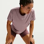 Playera de manga corta Dri-FIT para mujer Nike One Classic