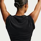 Canotta corta con incrocio sul davanti NikeSKIMS Performance Cotton Blend – Donna