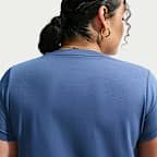 Playera cropped para mujer (talla grande) Nike Sportswear Chill Knit