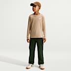 Playera de manga larga para niños grandes Nike Sportswear