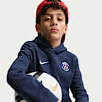 Paris Saint-Germain Club Older Kids' (Boys') Nike Football Pullover Hoodie