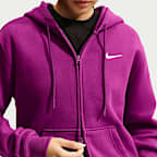 Sudadera con gorro de cierre completo para mujer Nike Studio Fleece Medium Weight