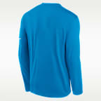 Carolina Panthers Legend Icon Men's Nike Dri-FIT NFL Long-Sleeve T-Shirt